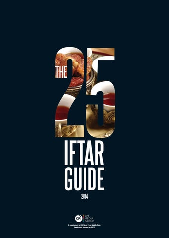 The Iftar Guide – 2014