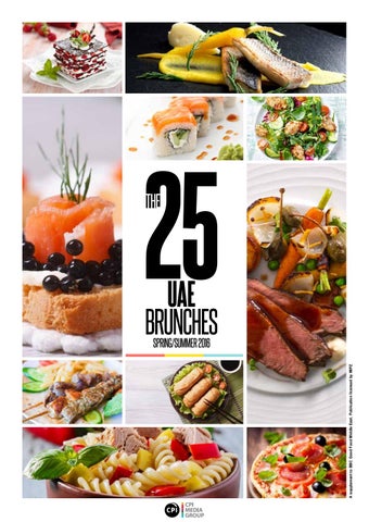 The 25 UAE Brunches – Spring/Summer 2016