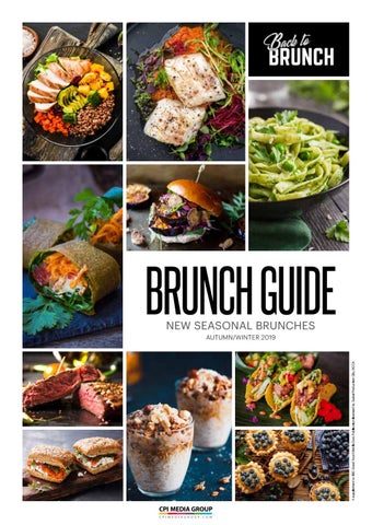 Brunch Guide New Seasonal Brunches – Autumn/Winter 2019