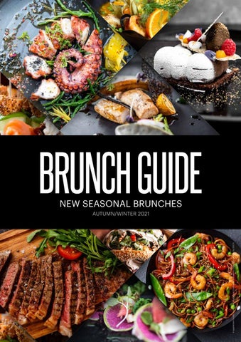 Brunch Guide New Seasonal Brunches – Autumn/Winter 2021