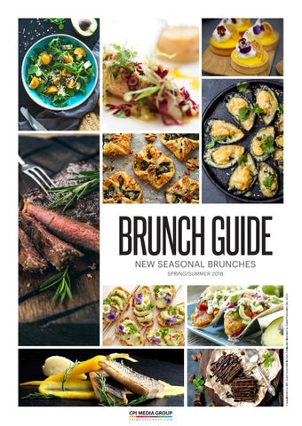 Brunch Guide New Seasonal Brunches – Spring/Summer 2018