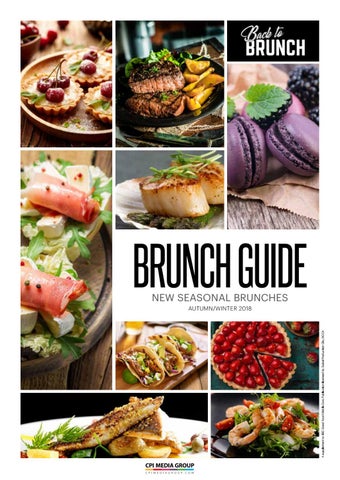 Brunch Guide New Seasonal Brunches – Autumn/Winter 2018