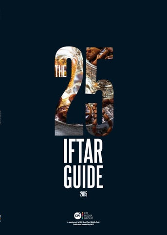 The Iftar Guide – 2015