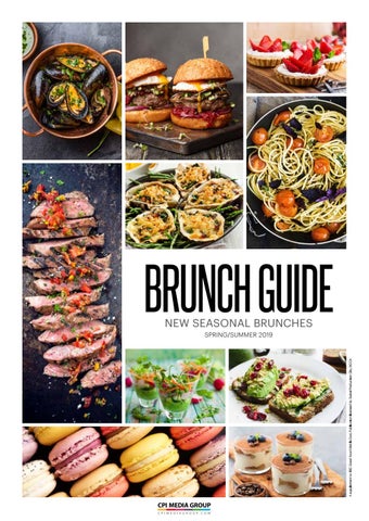 Brunch Guide New Seasonal Brunches – Spring/Summer 2019