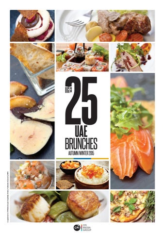 The 25 UAE Brunches – Autumn/Winter 2015