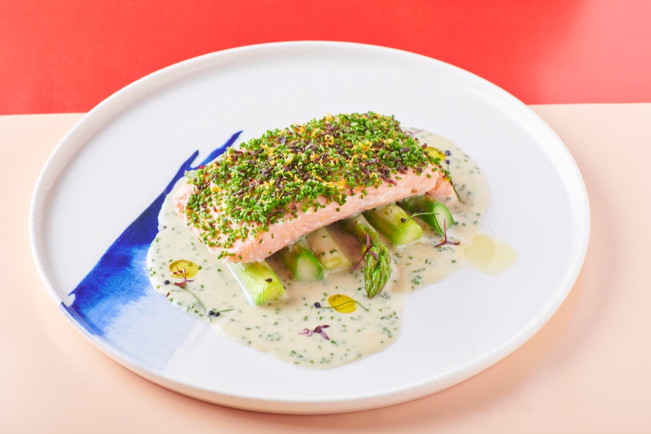 Pan-Seared Scottish Salmon مهرجان دبي للمأكولات