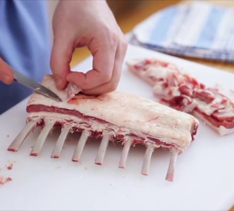 How to prepare a rack of lamb