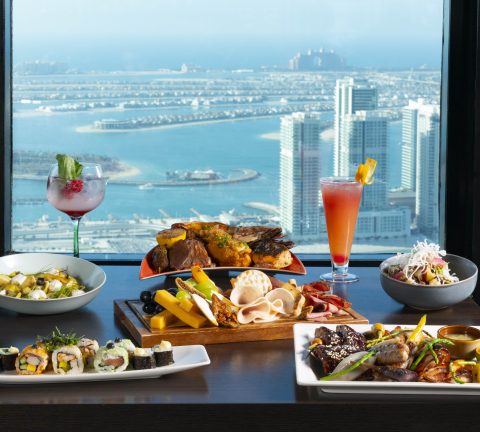 Discover unparalleled sky-high dining experiences with Dubai Marriott Harbour Hotel and Suites