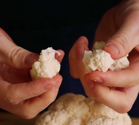 How to cut cauliflower