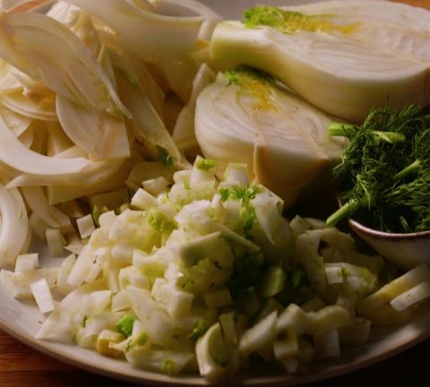 How to cut fennel
