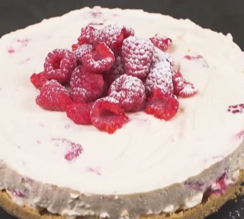 How to make no-bake Raspberry cheesecake