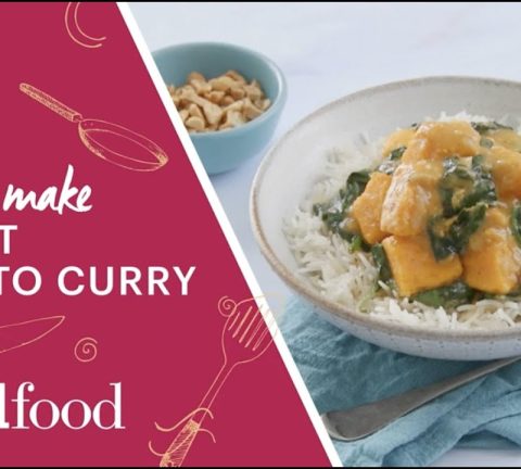 How to make Sweet potato curry