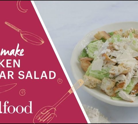 How to make Chicken caesar salad