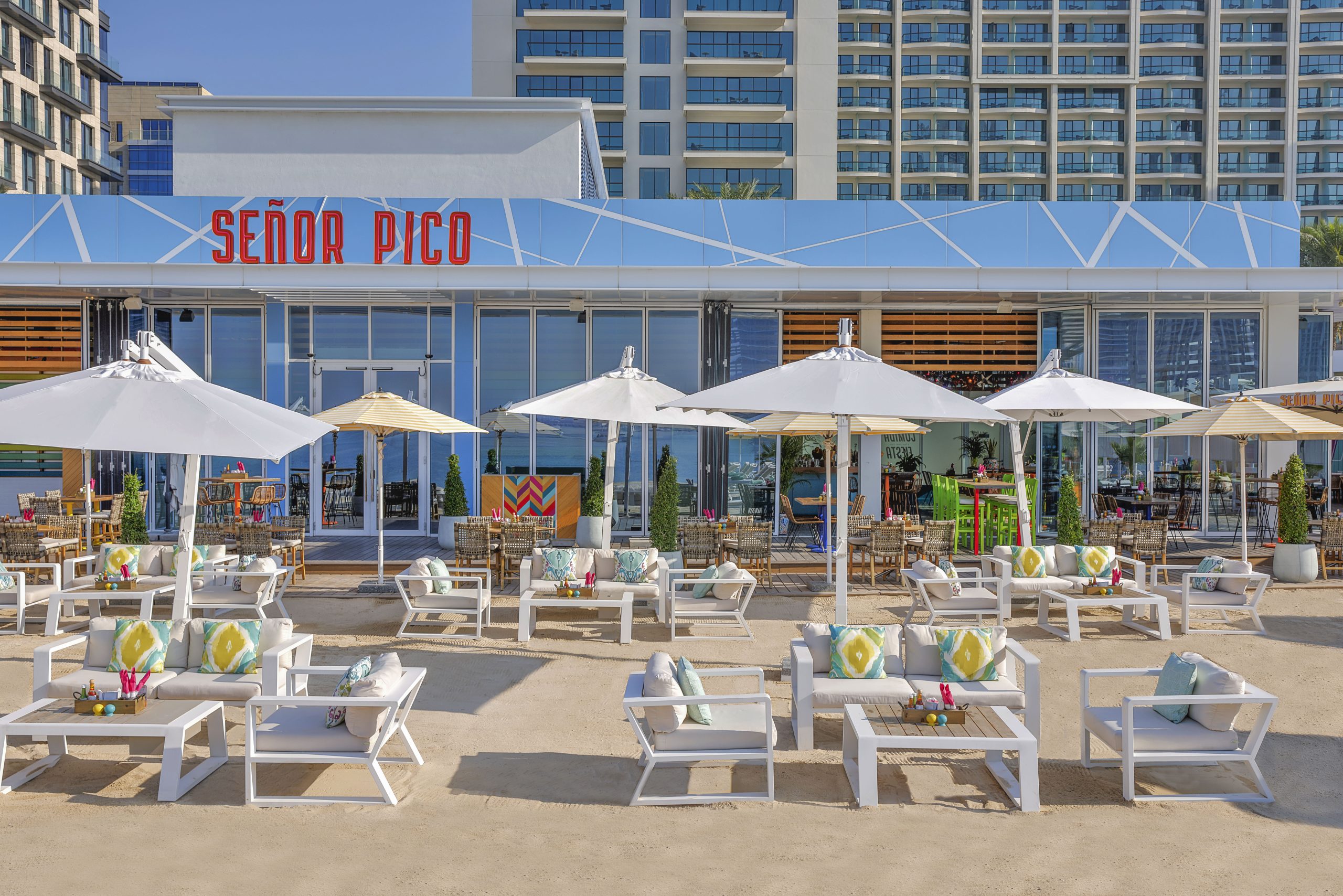 Señor Pico - Restaurante, bar y club de playa - Descripción general Cosas que hacer en los Emiratos Árabes Unidos en agosto