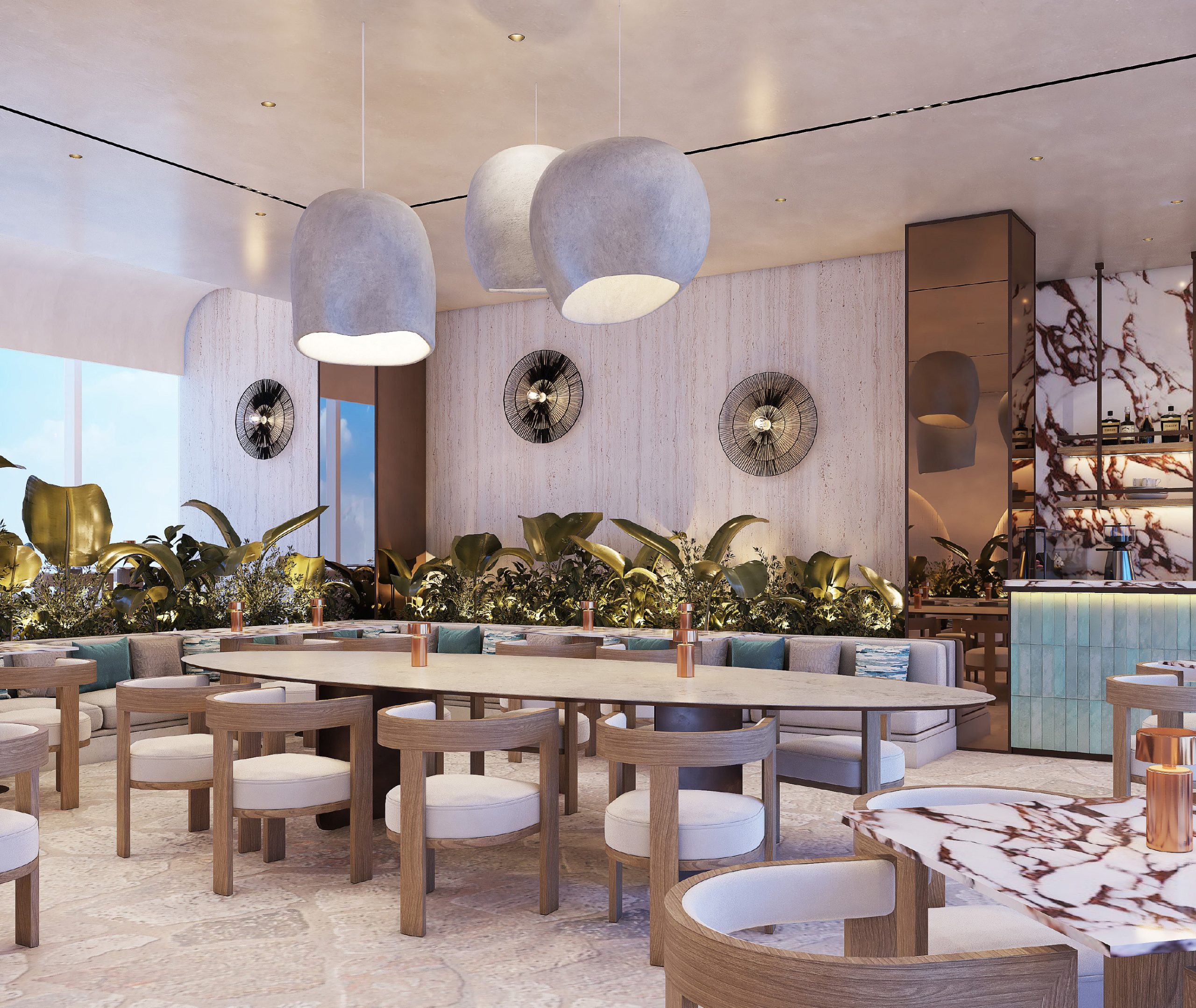 Restaurante - Interior 01 Cosas que hacer en los Emiratos Árabes Unidos en octubre