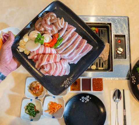 Delight in the flavours of Korean and Japanese cuisine at Yuraku