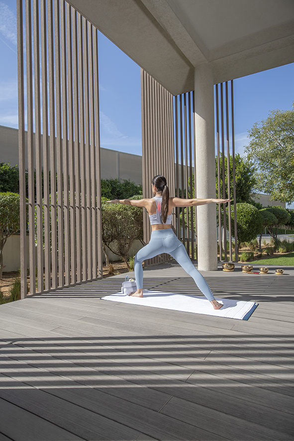 Pabellón de yoga en The Oberoi Beach Resort, Al Zorah (2) Reseña de The Oberoi Beach Resort Al Zorah