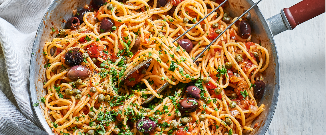 Spaghetti puttanesca