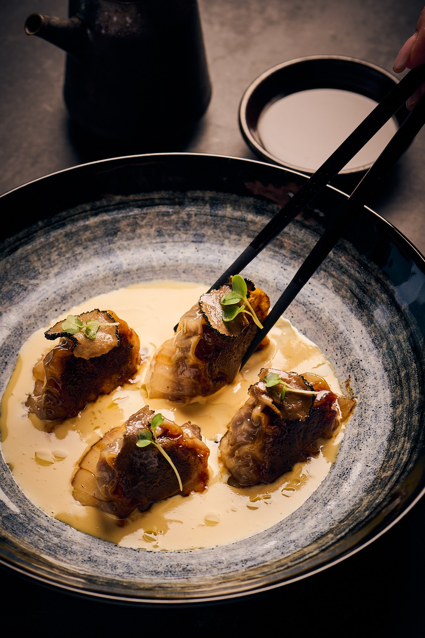 CINCO LUXE_Ronin_Wagyu Gyoza de trufa
