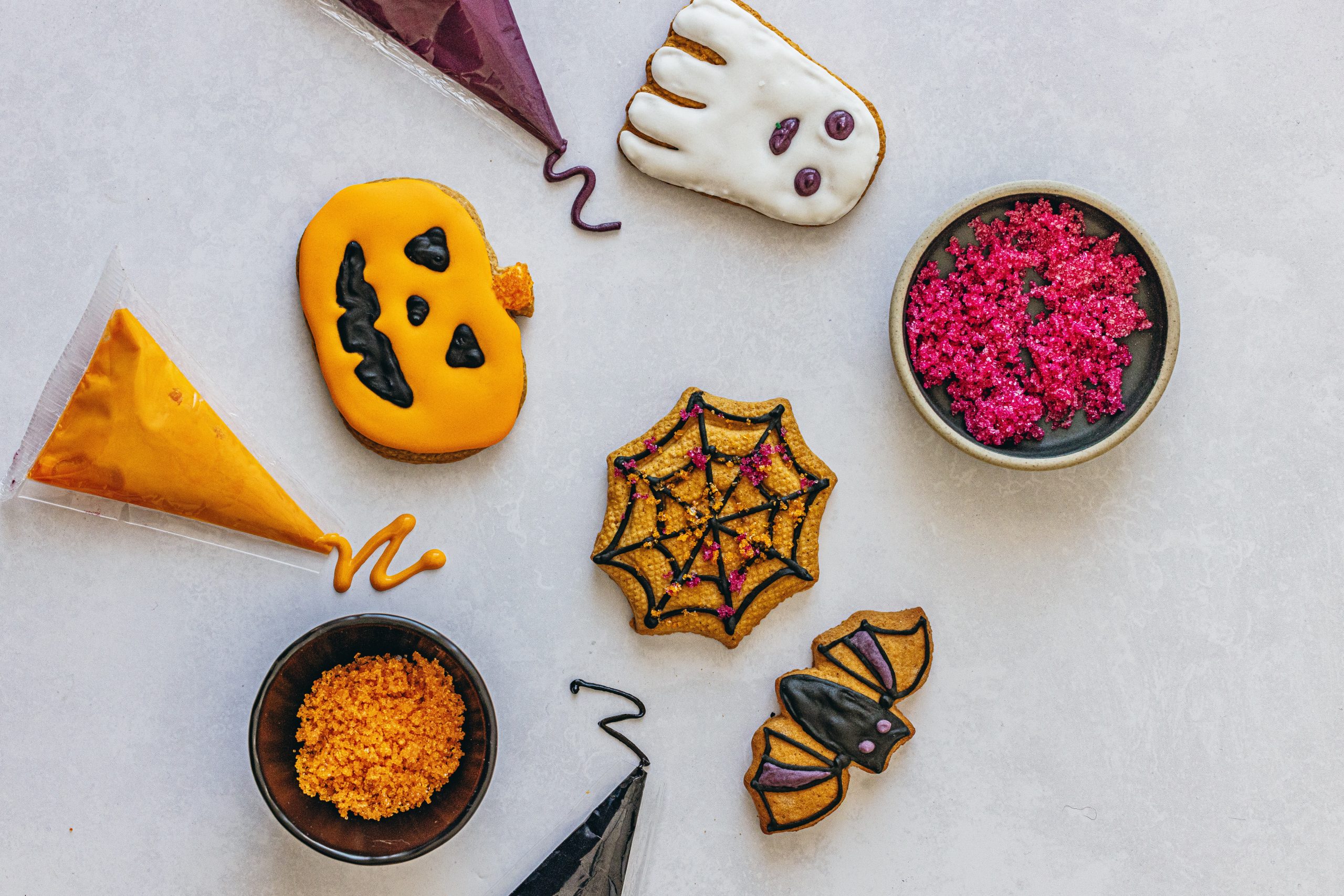 Casas y galletas de jengibre-088 Halloween con Spinneys