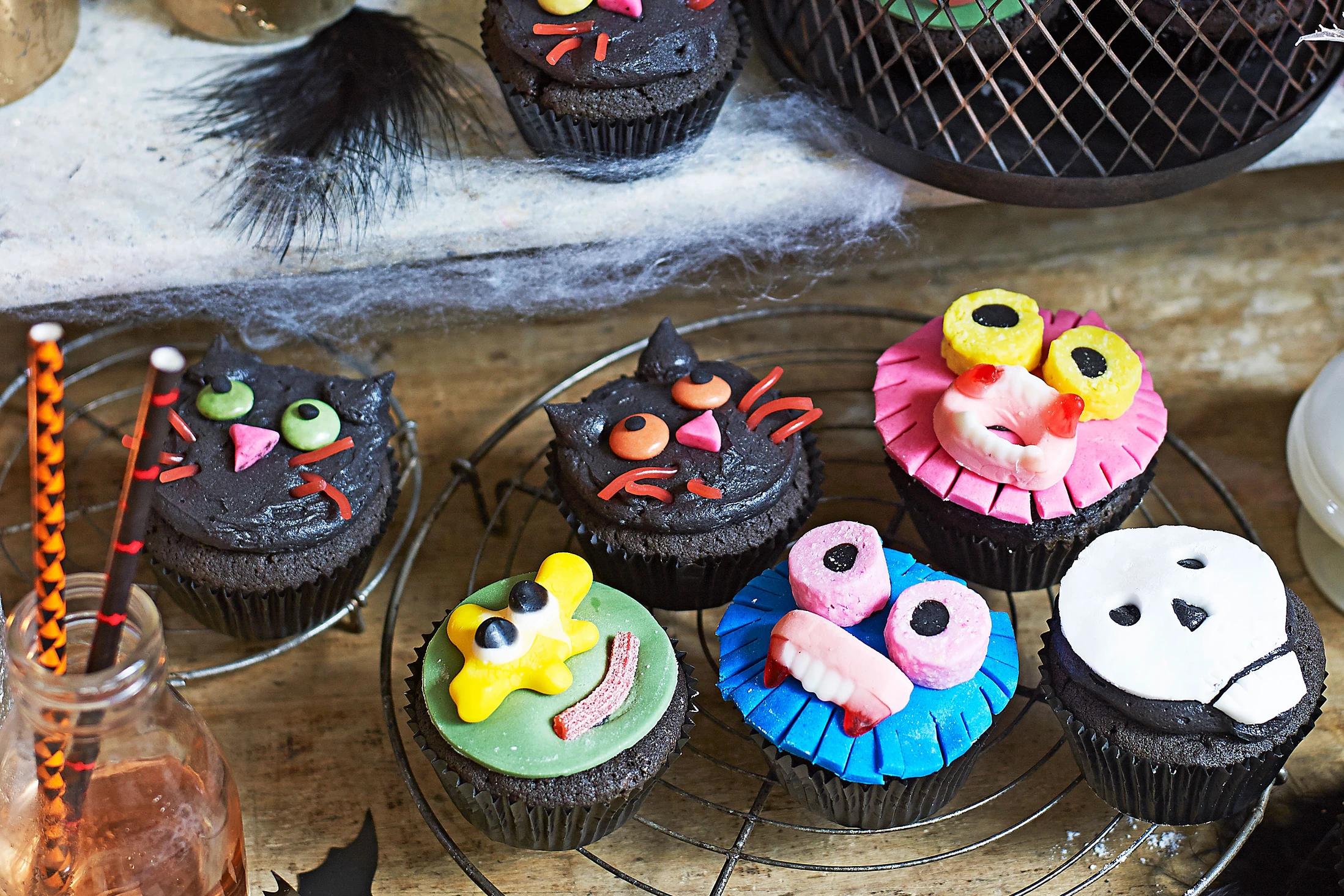 Halloween-cupcakes-02e7ae3 Aperitivos para fiesta de Halloween