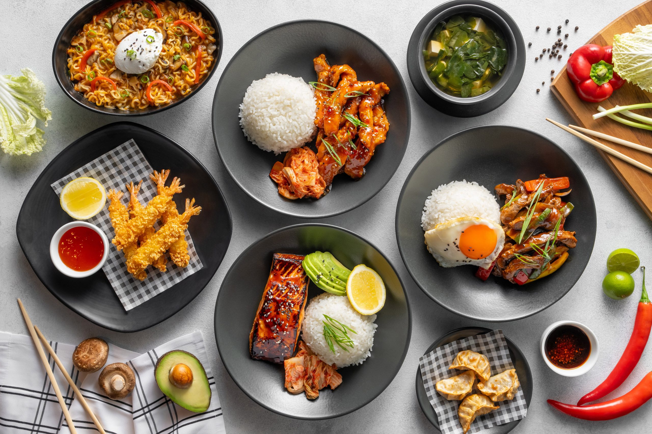 Menú Sabor de Asia