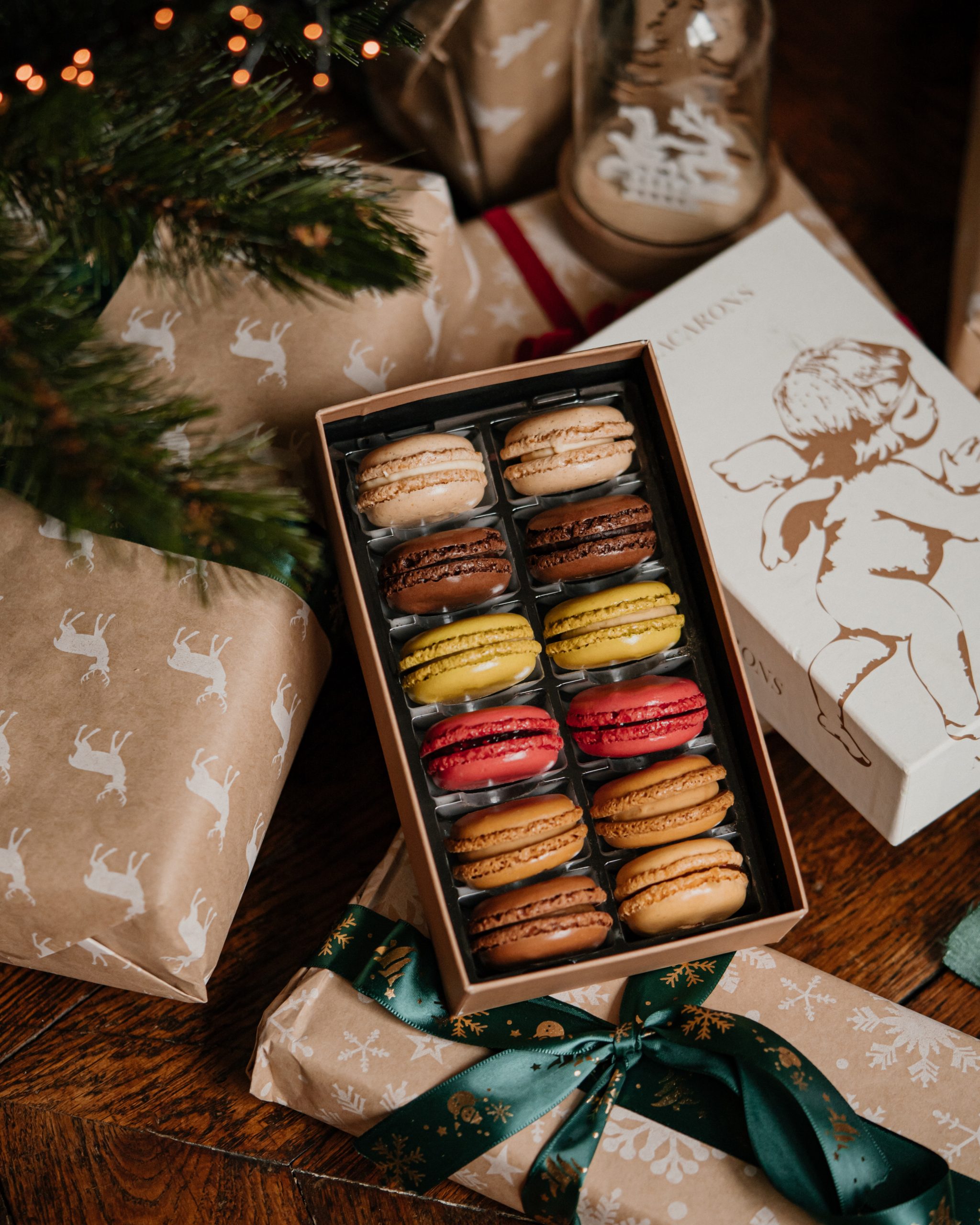 Macarons de Navidad