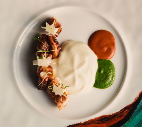 Iconic Plate: Pulpo a la gallega (Galician-style grilled octopus)