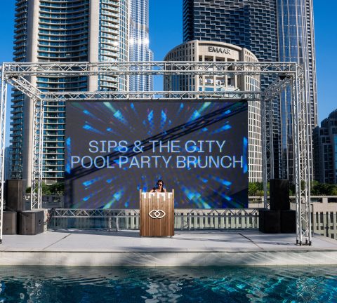 Enjoy the ultimate poolside brunch experience at Sofitel Dubai Downtown