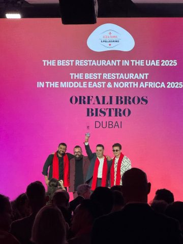 Orfali Bros Bistro named #1 at Middle East & North Africa’s 50 Best Restaurants 2025