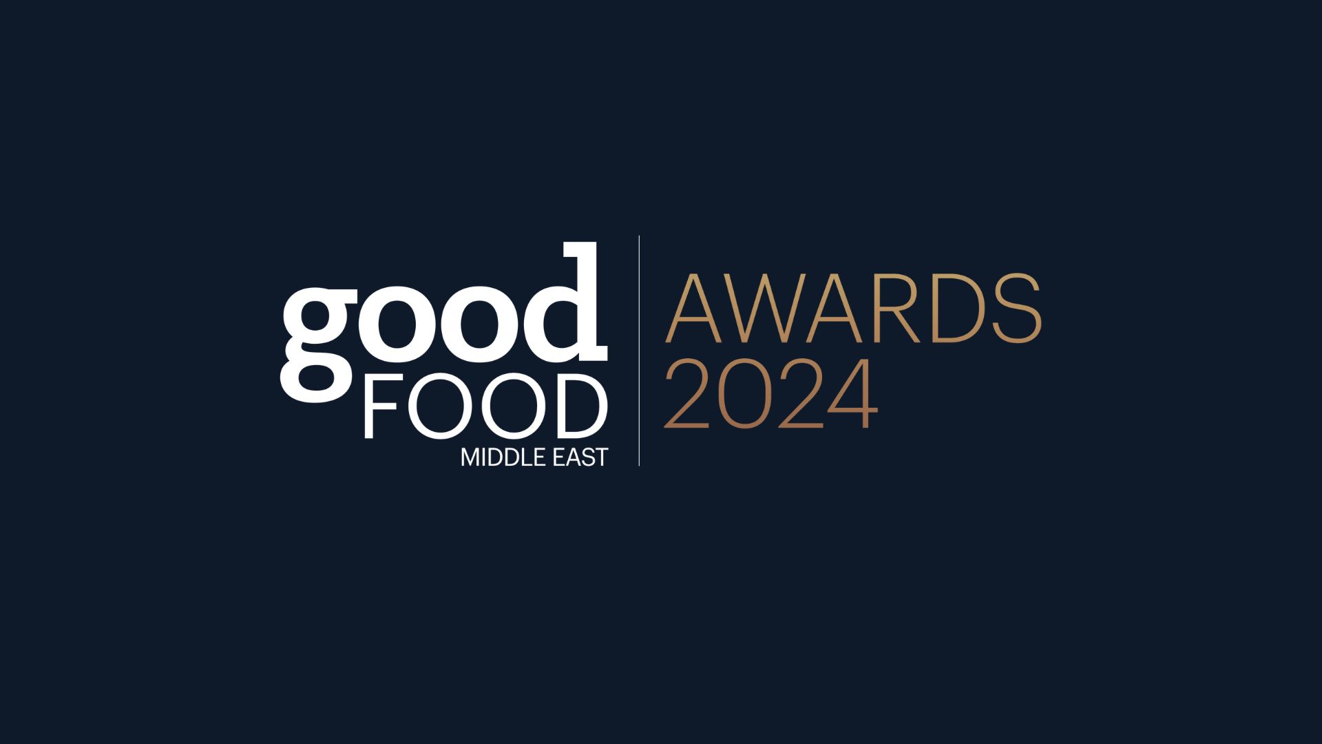 Good Food Middle East Awards 2024