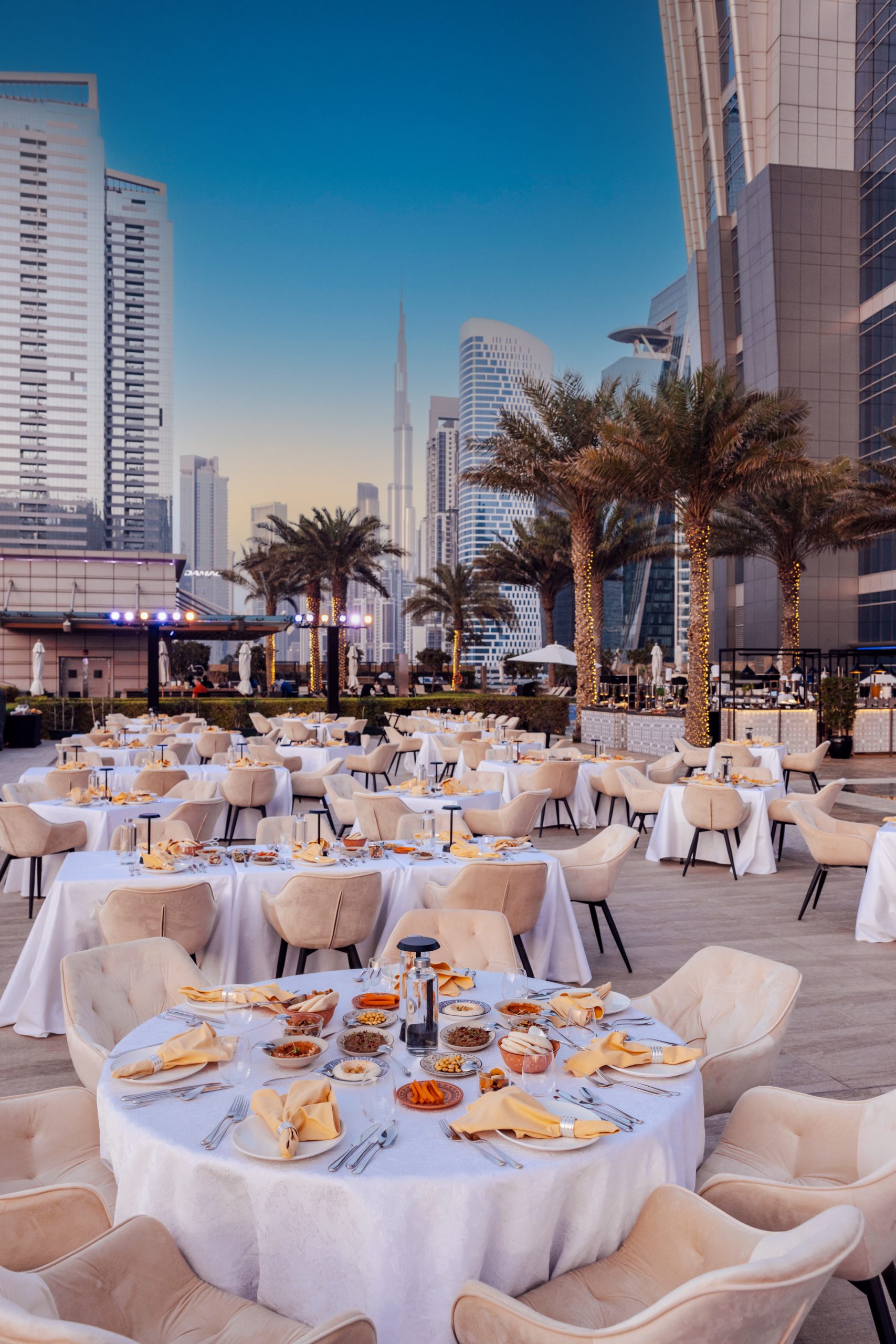 Terrace Iftar en JW Marriott Marquis Dubai
