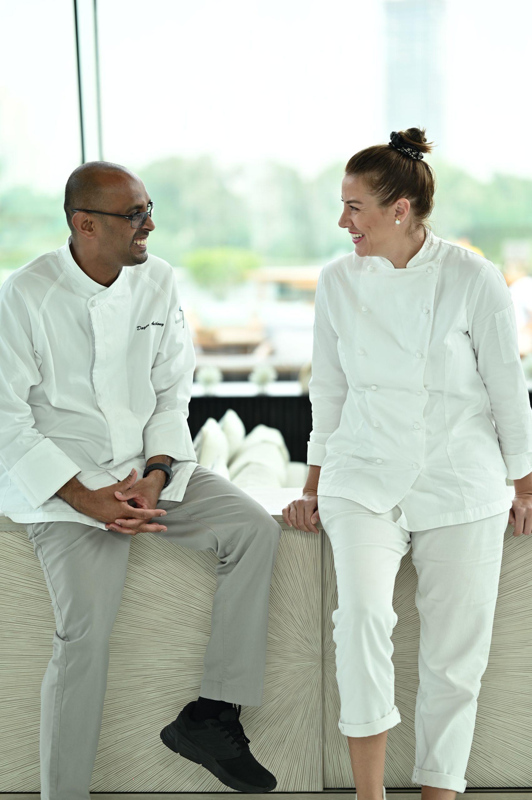Chef Bethany X Dayan 2 Emirates Golf Club