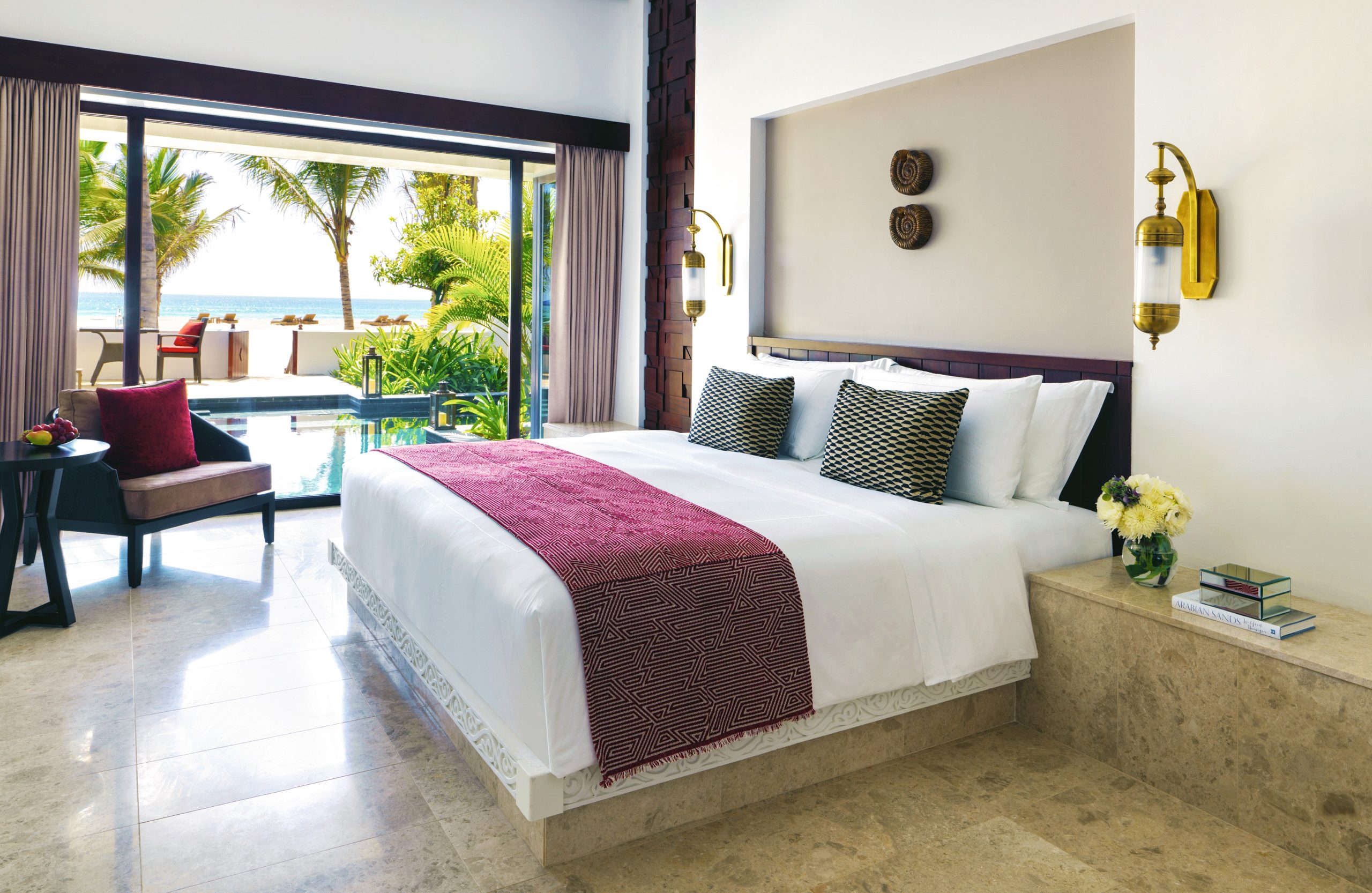 One Bedroom Beach View Villa 04 - Al Baleed Resort Salalah por Anantara