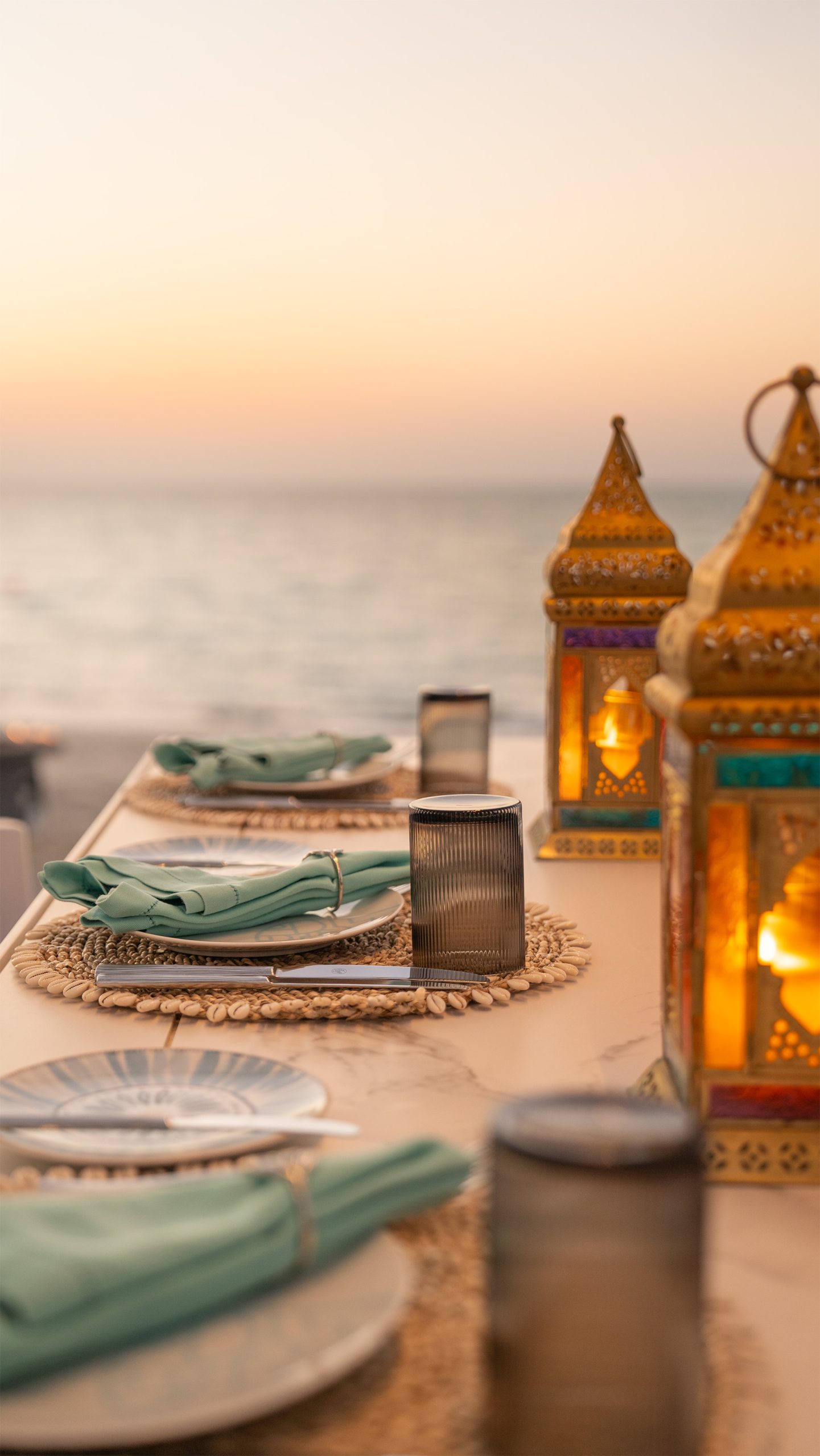 Dining de Ramadán - Retiro Anantara Santorini Abu Dhabi