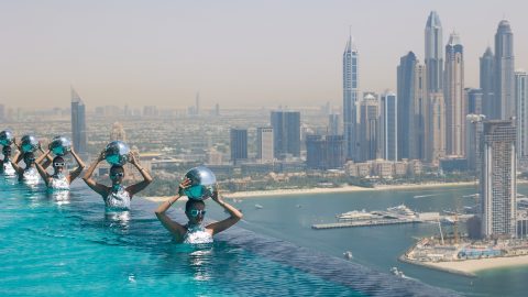 The 360 Pool Party returns to AURA Skypool