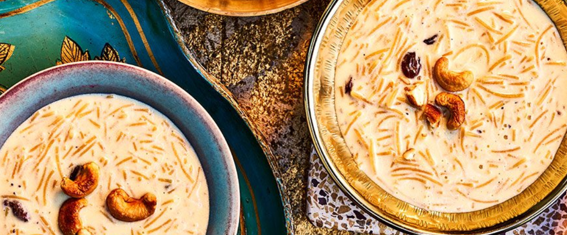 Cardamom-spiced vermicelli (semiya payasam)