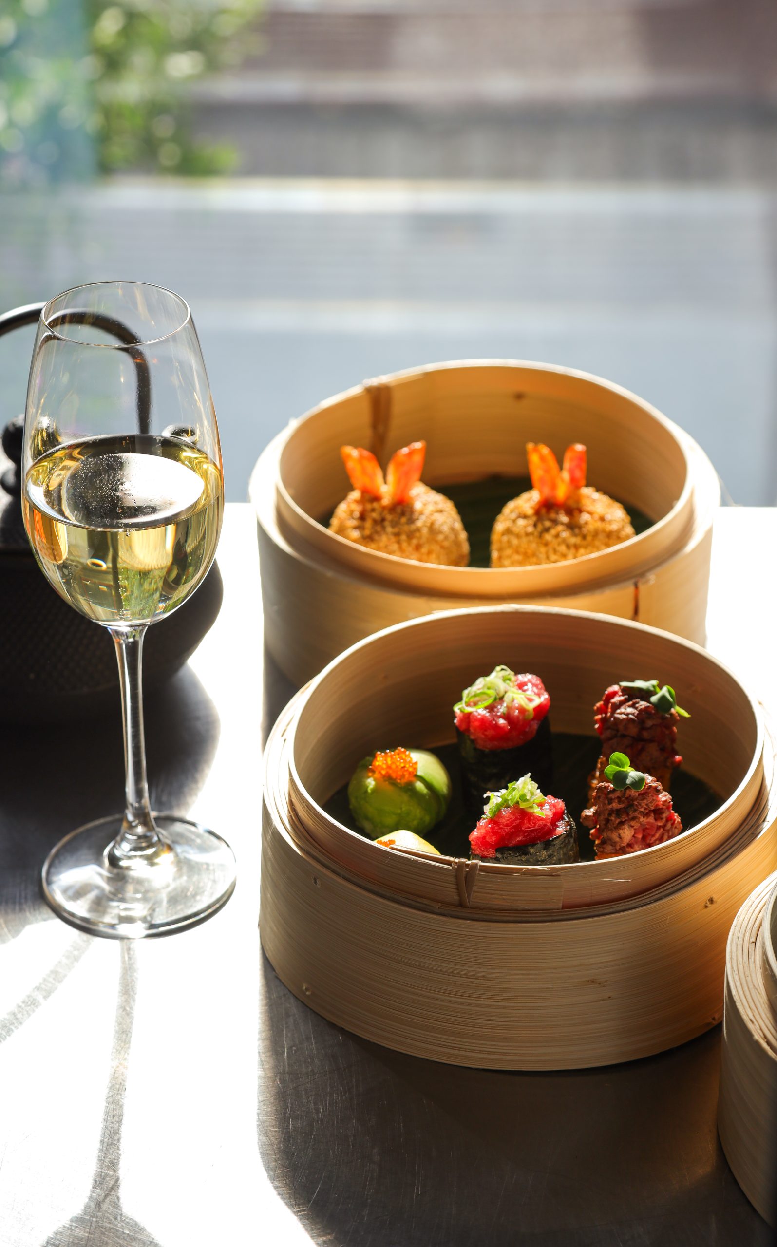 MOMO Cha Savoury Close Up