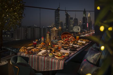 Experience a magical rooftop Iftar experience at Fairmont Dubai