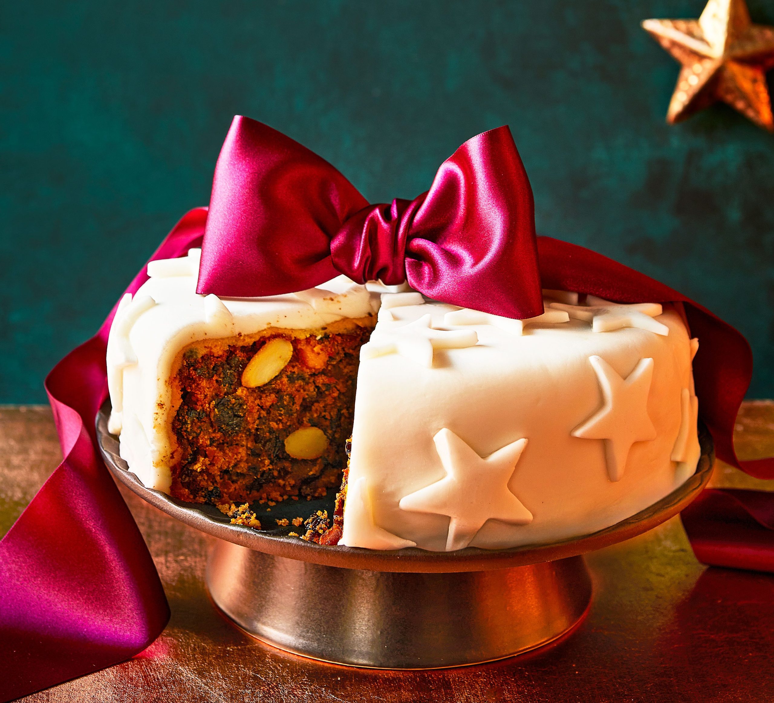 Last minute Christmas cake