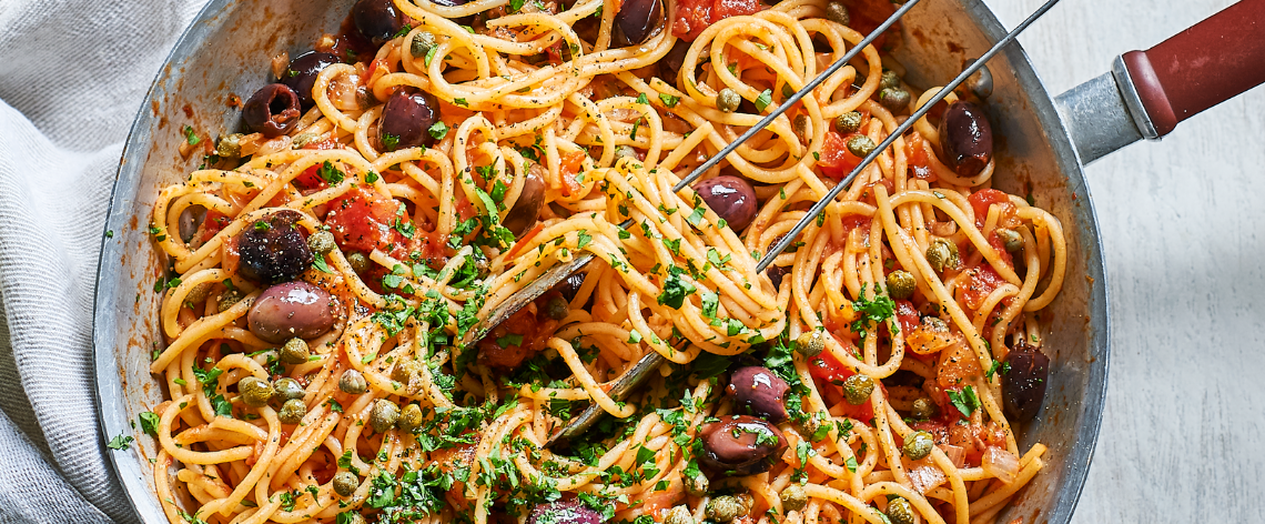 Spaghetti puttanesca