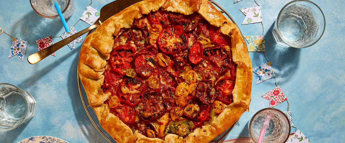 Tomato galette